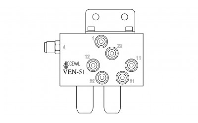 VEN - 51 Lift Axle Control Valve