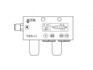 VEN - 11 Lift Axle Control Valve